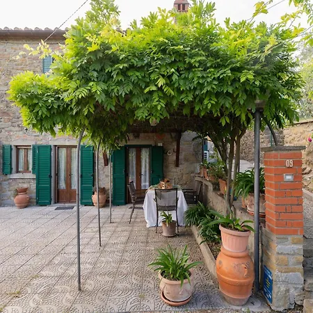 On A Picturesque Hillside, Breathtaking Views Of Cortona